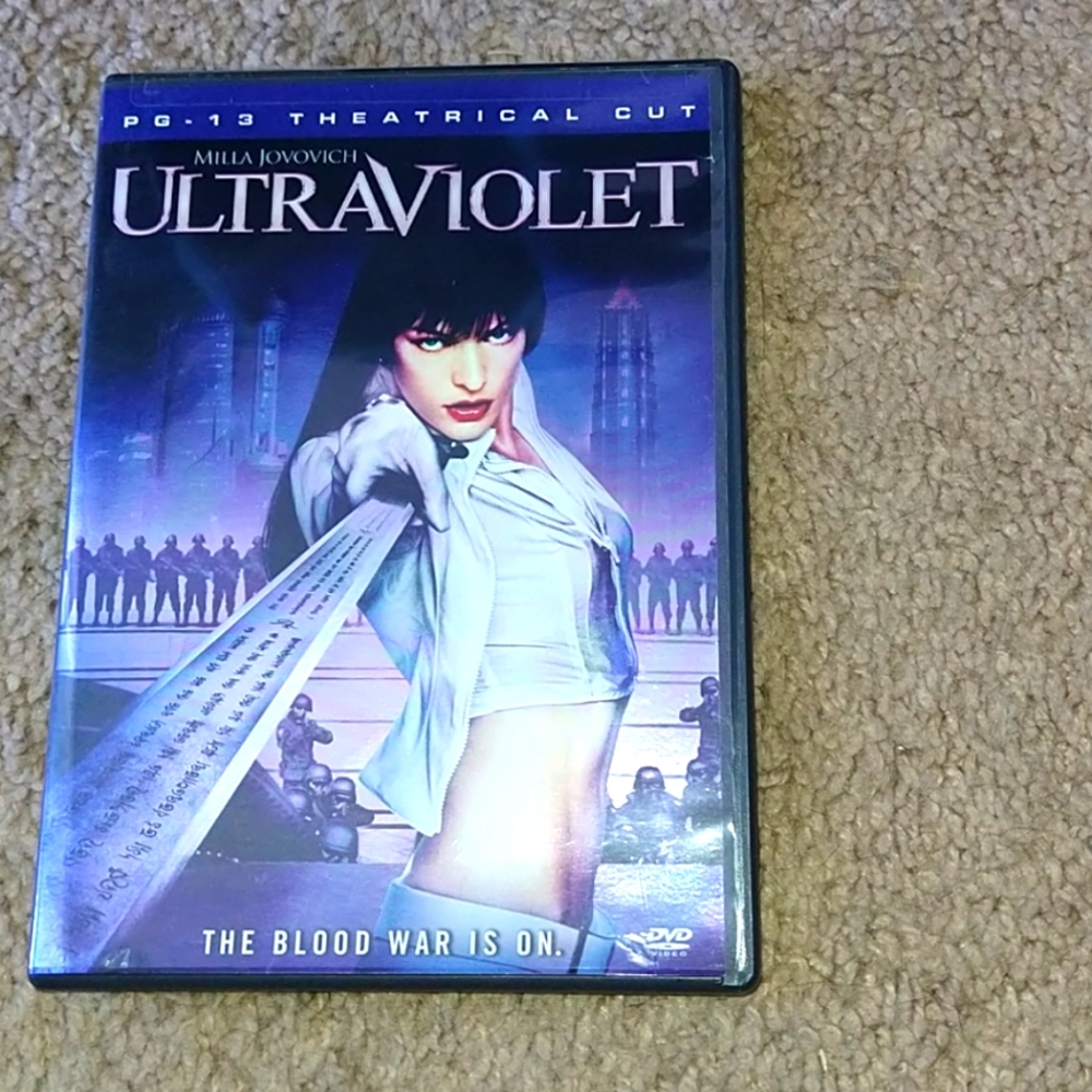 DVD movie Ultraviolet